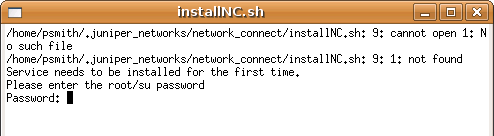 juniper networks network connect